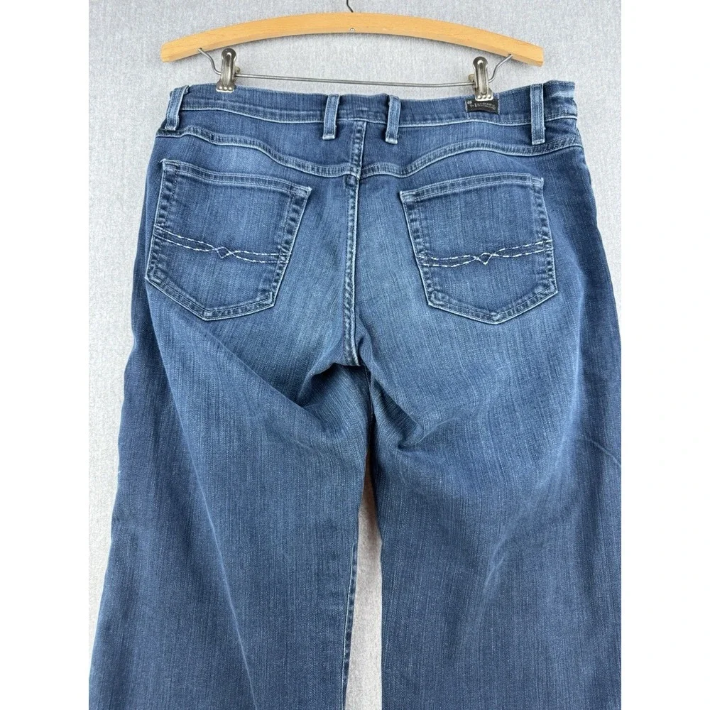 Lucky Brand Jeans Womens 12 Blue Bootcut Button Fly Mid Rise‎ Stretch Y2K